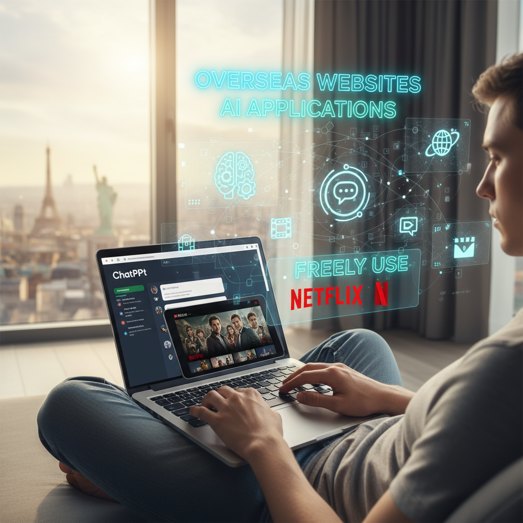 海外网站解锁场景图